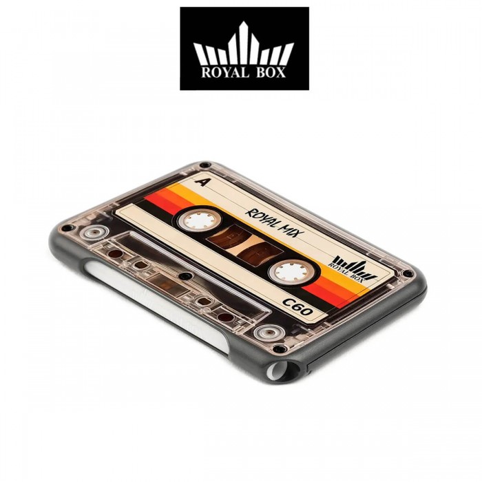 Royal Box Cassette. Caja Dosificador y esnifador, cinta C60.