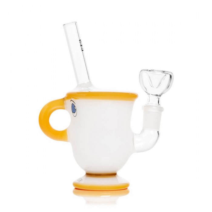 Bong de Cristal Hemper Taza de Te 15cm, pipa de agua.