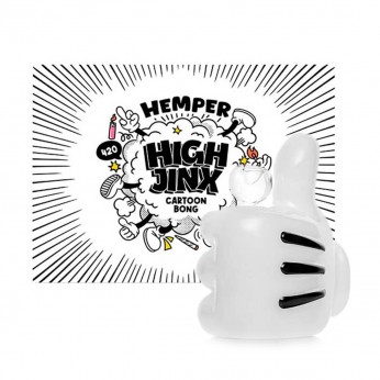 Bong de Cristal Hemper Guante Dibujo Animado 14cm.
