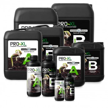 Grow A+B de Pro-XL, diferentes formatos.