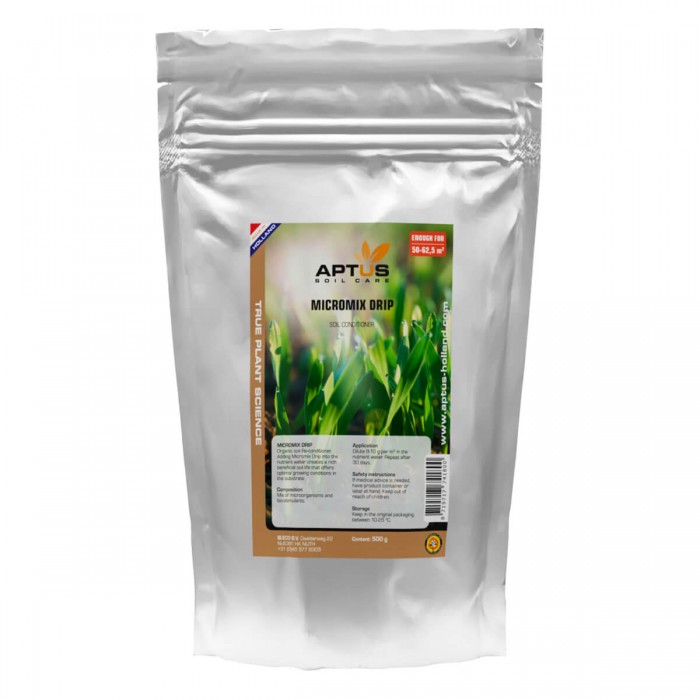 Micromix Drip de Aptus, envase de 500g.