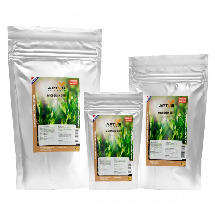 Micromix Drip de Aptus, diferentes formatos.