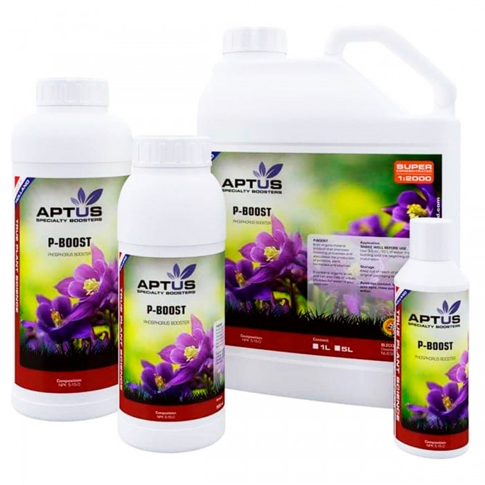 P-Boost de Aptus, potenciador, diferentes formatos.