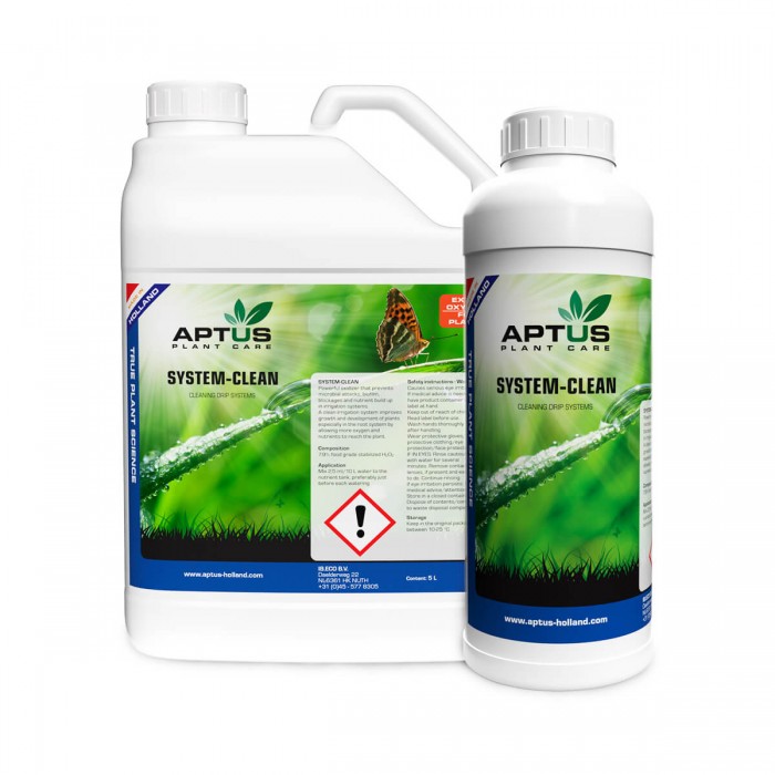 System-Clean de Aptus limpiador, diferentes formatos.