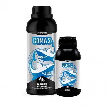 Goma 2 de Cannaboom, diferentes formatos.