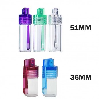 Bote dosificador 36 MM para cocaína y otras sustancias en polvo