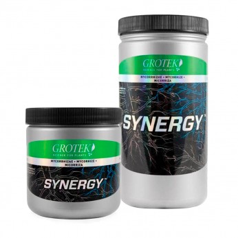 Synergy de Grotek, diferentes formatos.