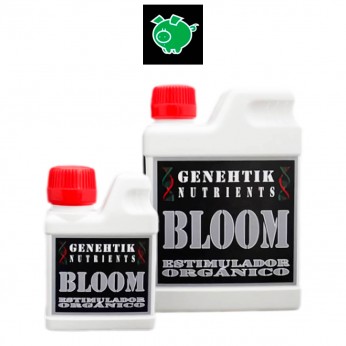 Bloom Genehtik Nutrients. Estimulador organico para floración, formatos.