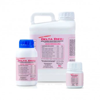 Delta 10 de Cannabiogen, extracto de algas marinas, formatos.