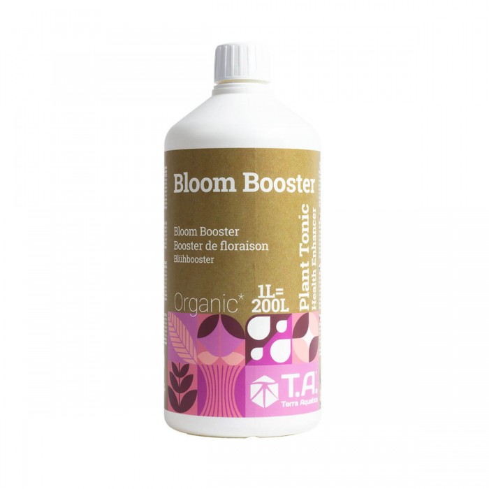 Bloom Booster de Terra Aquatica, estimulador de floración. Envase de 1L.