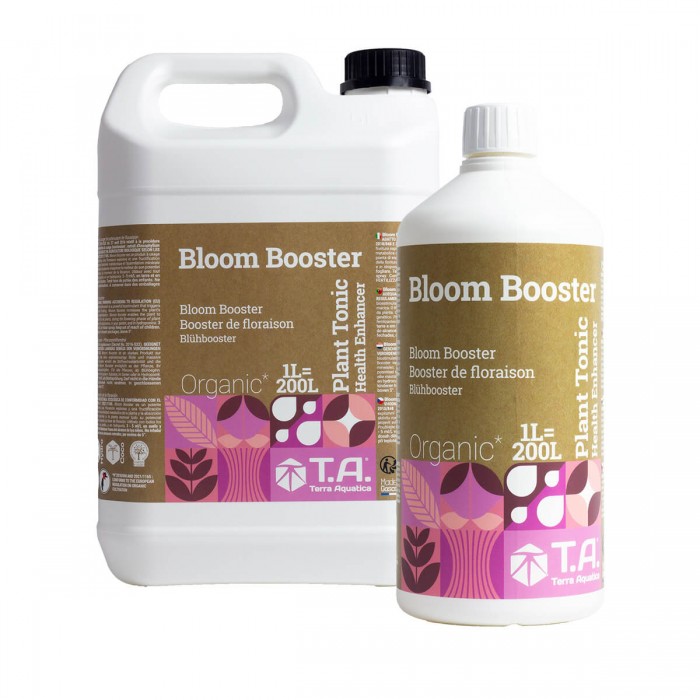 Bloom Booster de Terra Aquatica, estimulador de floración. Diferentes formatos.