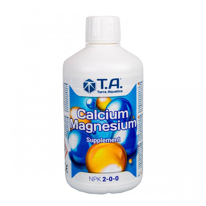 Calcium Magnesium de Terra Aquatica, envase de 500 ml.