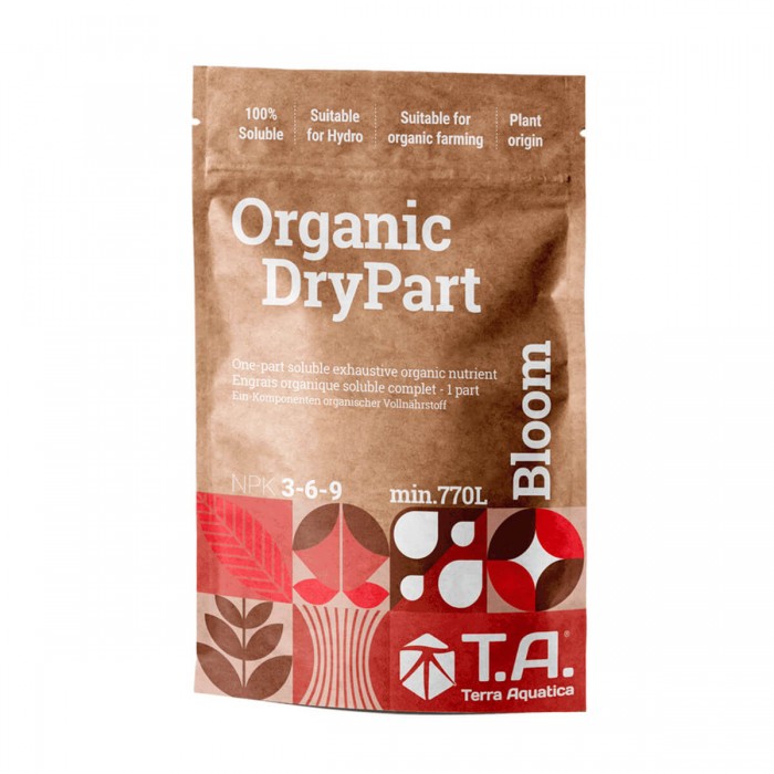Drypart Bloom de Terra Aquatica abono de floración en polvo 1kg.