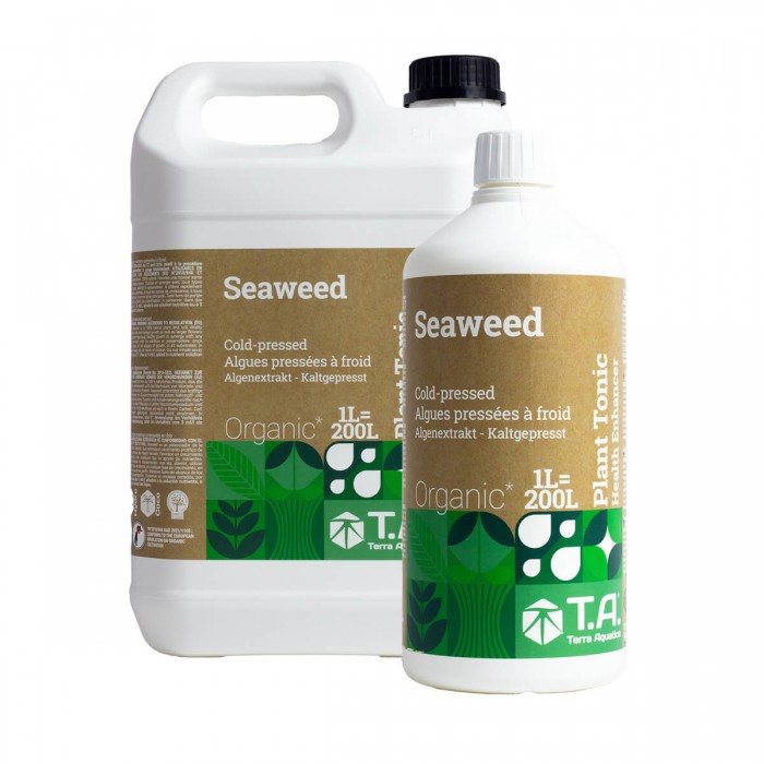 Seaweed de Terra Aquatica (GHE) diferentes formatos.