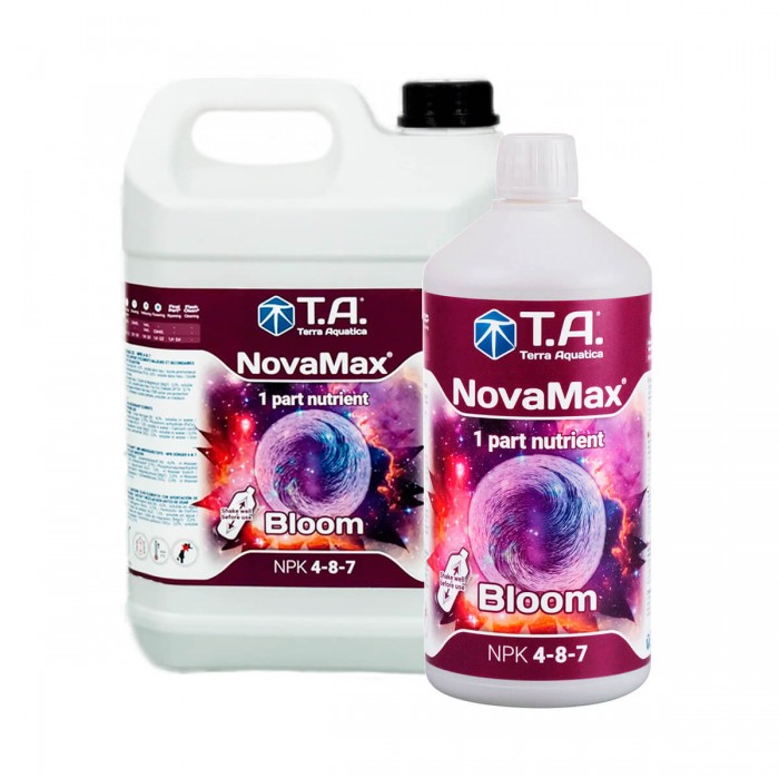 Novamax Bloom (Terra-aquatica) - Abono de floración, formatos.