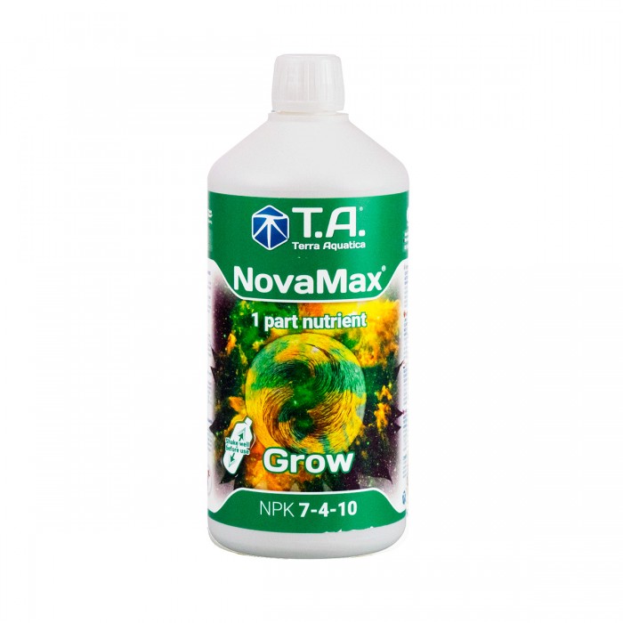 Novamax Grow de Terra Aquatica, abono de crecimiento.