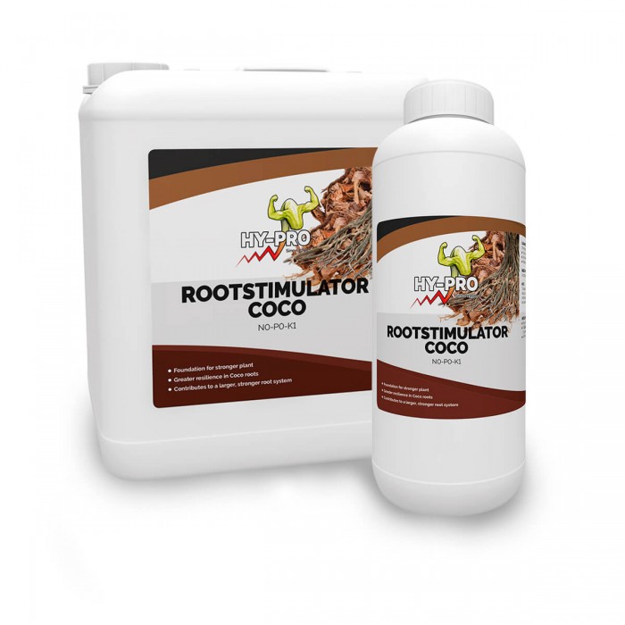 Rootstimulator Coco de Hy-Pro, diferentes formatos.
