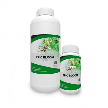 Epic Bloom Terra de Hy-Pro, diferentes formatos.
