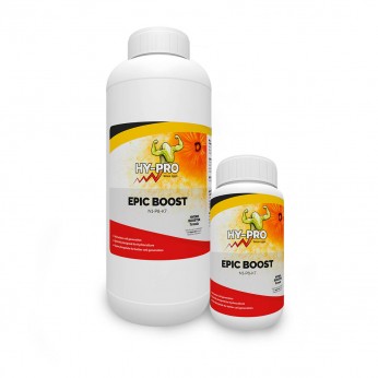 Epic Boost Hydro de Hy-Pro, diferentes formatos.