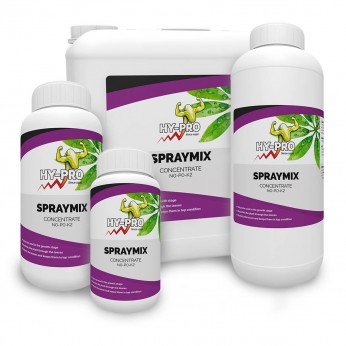Spray Mix de Hi-Pro, diferentes formatos.