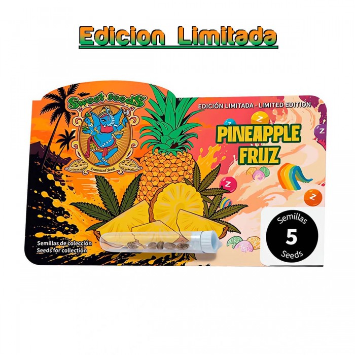Pineapple Fruz de Sweet Seeds Paq de 5u. Edición limitada.