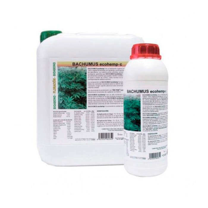 Bachumus Ecohemp-C de Trabe abono para crecimiento, diferentes formatos.