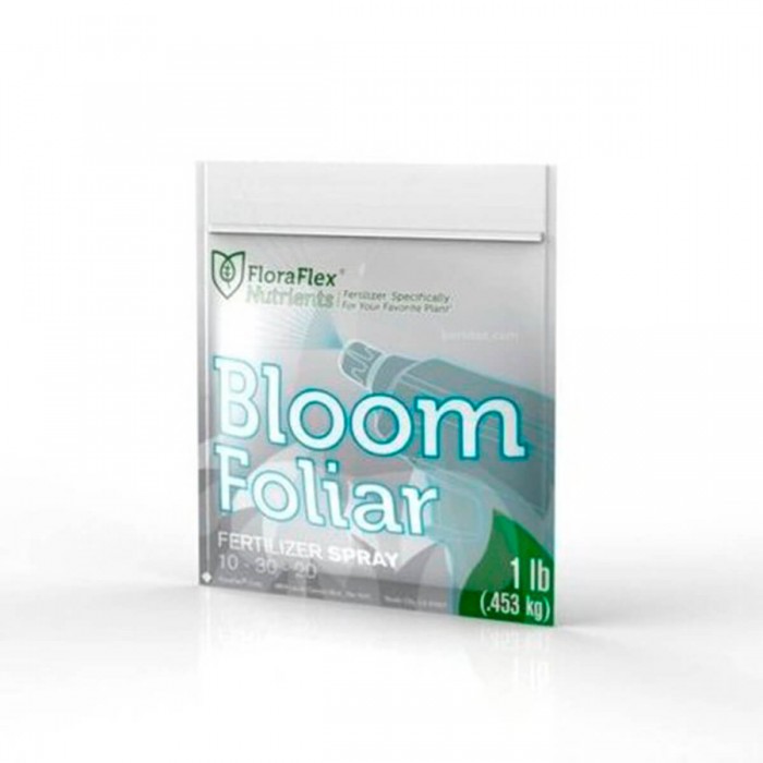 Foliar Bloom de Floraflex nutrients, abono foliar 453 gramos.