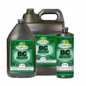 BC Grow de Technaflora, diferentes formatos.