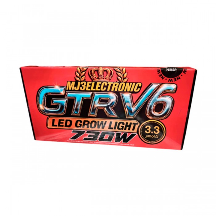 Luminaria LED MJ3 GTR V6 de 730w de potencia, caja.