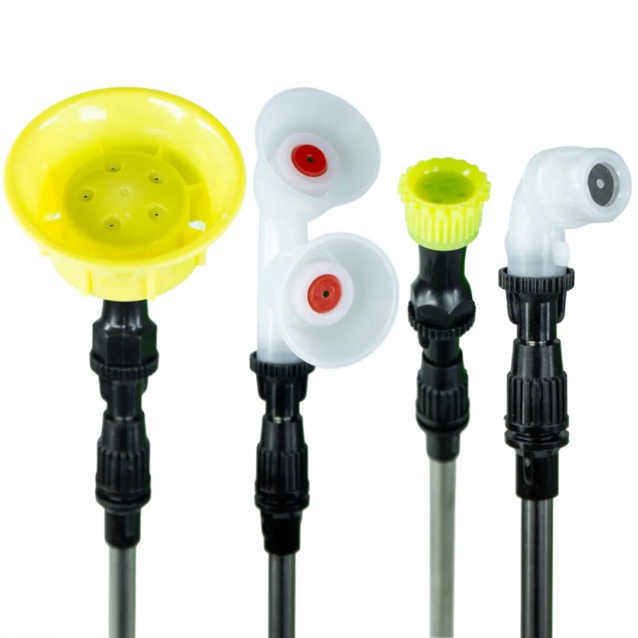 Mochila Pulverizadora Spray Go de 16L, boquillas.