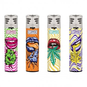 Mechero Clipper Jet Flame Colores
