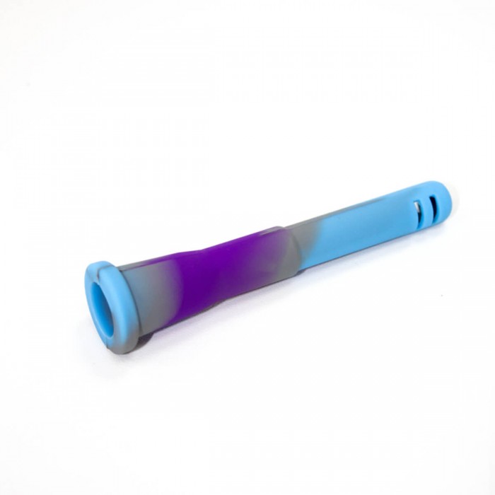 Tubo de silicona 14 mm para Bong. Azul.