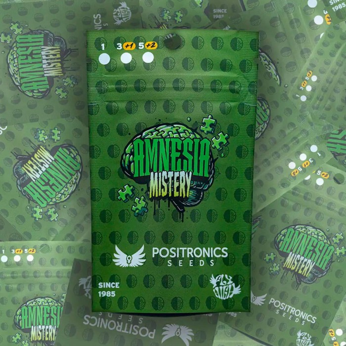 Amnesia Mistery de Positronic Seeds, blister.