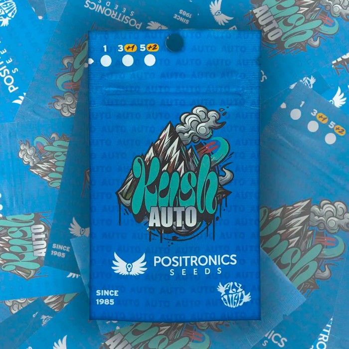 Auto Kush Express Positronic Seeds - blister.