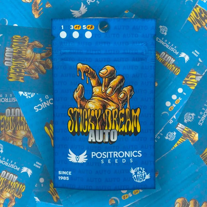 Auto Sticky Dream de Positronic Seeds. Blister.