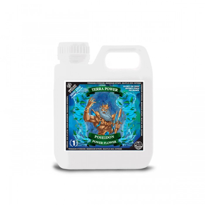 Poseidon Power Flower de Terra Power, envase de 250ml.