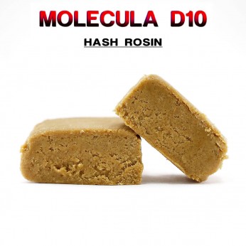Hash Rosin con molécula Delta 10 al 60%.