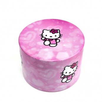 Grinder metálico con polinizador Hello Kitty Rosa 40mm.
