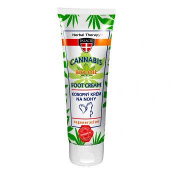 Crema para pies con aceite de cáñamo 125ml Palacio.