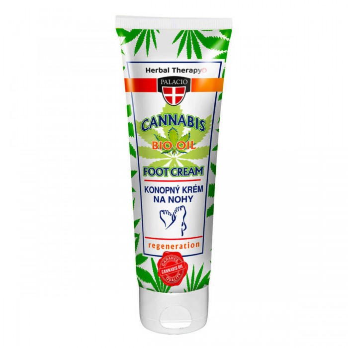Crema para pies con aceite de cáñamo 125ml Palacio.