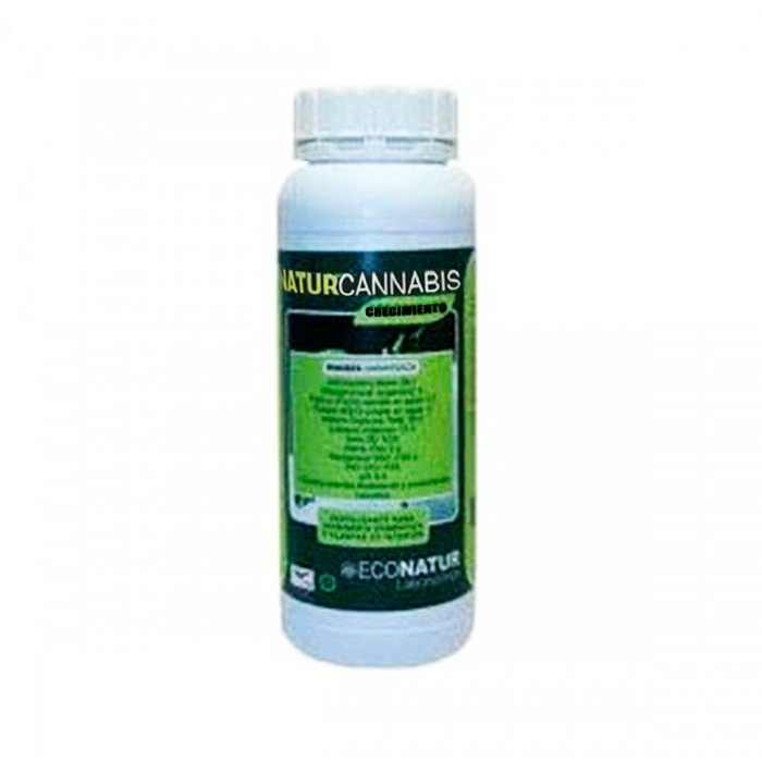 Crecimiento de Naturcannabis 1L, abono orgánico para marihuana.