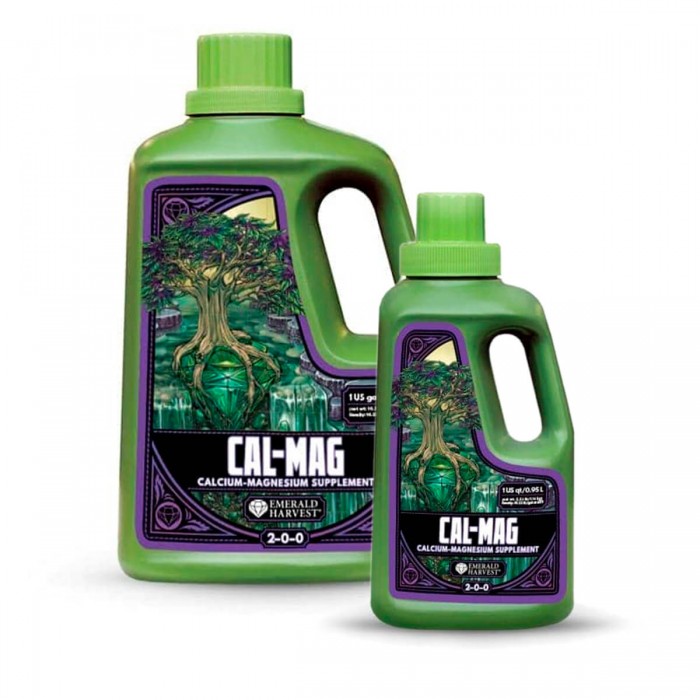Cal-Mag de Emerald Harvest, diferentes formatos.