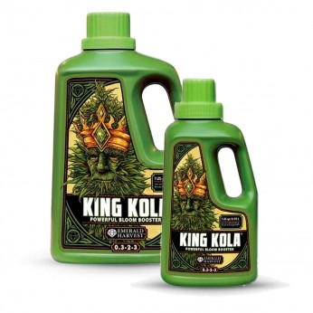 King Kola de Emerald Harvest, diferentes formatos.