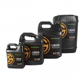 Liquid Weight de Green Planet Nutrients, diferentes formatos.