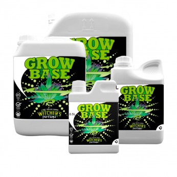 Grow Base de The Witcher's Potion. Diferentes envases.