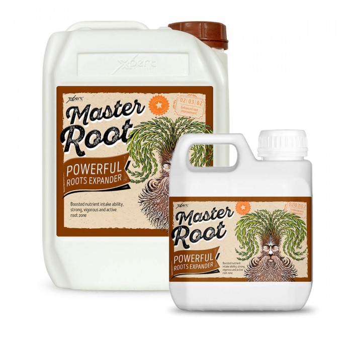 Master Root de Xpert Nutrients. Diferentes formatos.