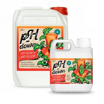 PH Down de Xpert Nutrients. Diferentes formatos.