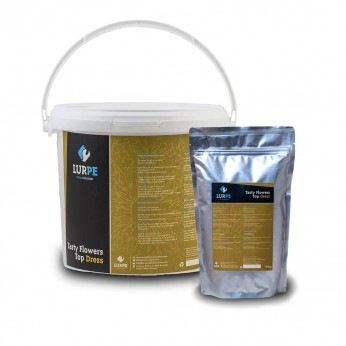 Paquete Tasty Flowers Topdress de Lurpe. Diferentes formatos.
