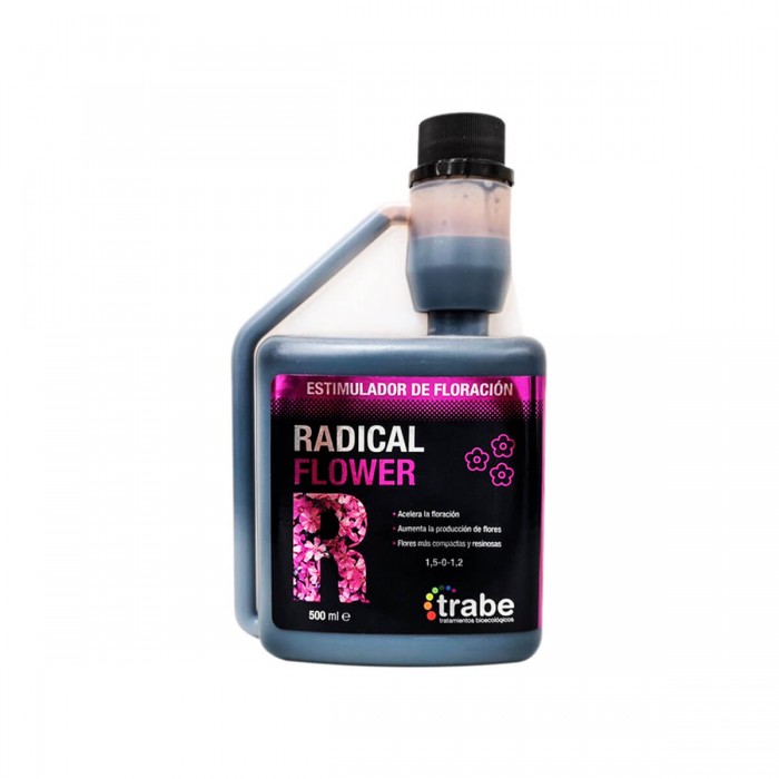 Radical Flower de Trabe, envase de 500ml.