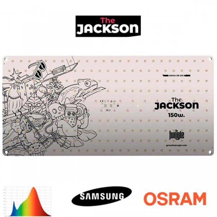 The Jackson Original 150W (Grow The Jungle) Placa LED Full Spectrum.
